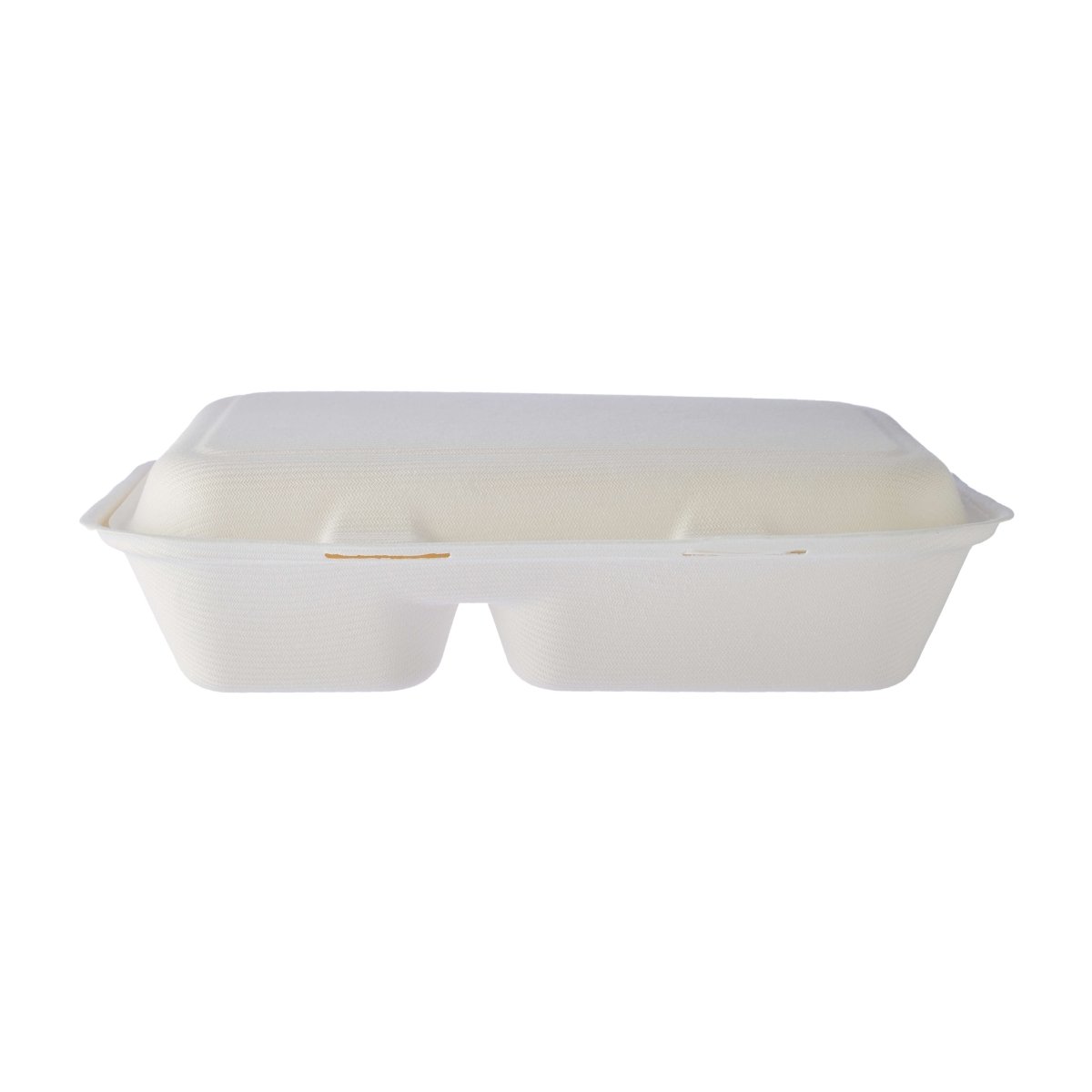Bio degradable Lunch box in 2 compartment 5 Pieces - hotpackwebstore.com - Biodegrdable Lunch Boxes