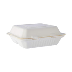 Bio degradable Lunch box in 3 compartment - 200 Pcs - hotpackwebstore.com - Bio - Degradable Products