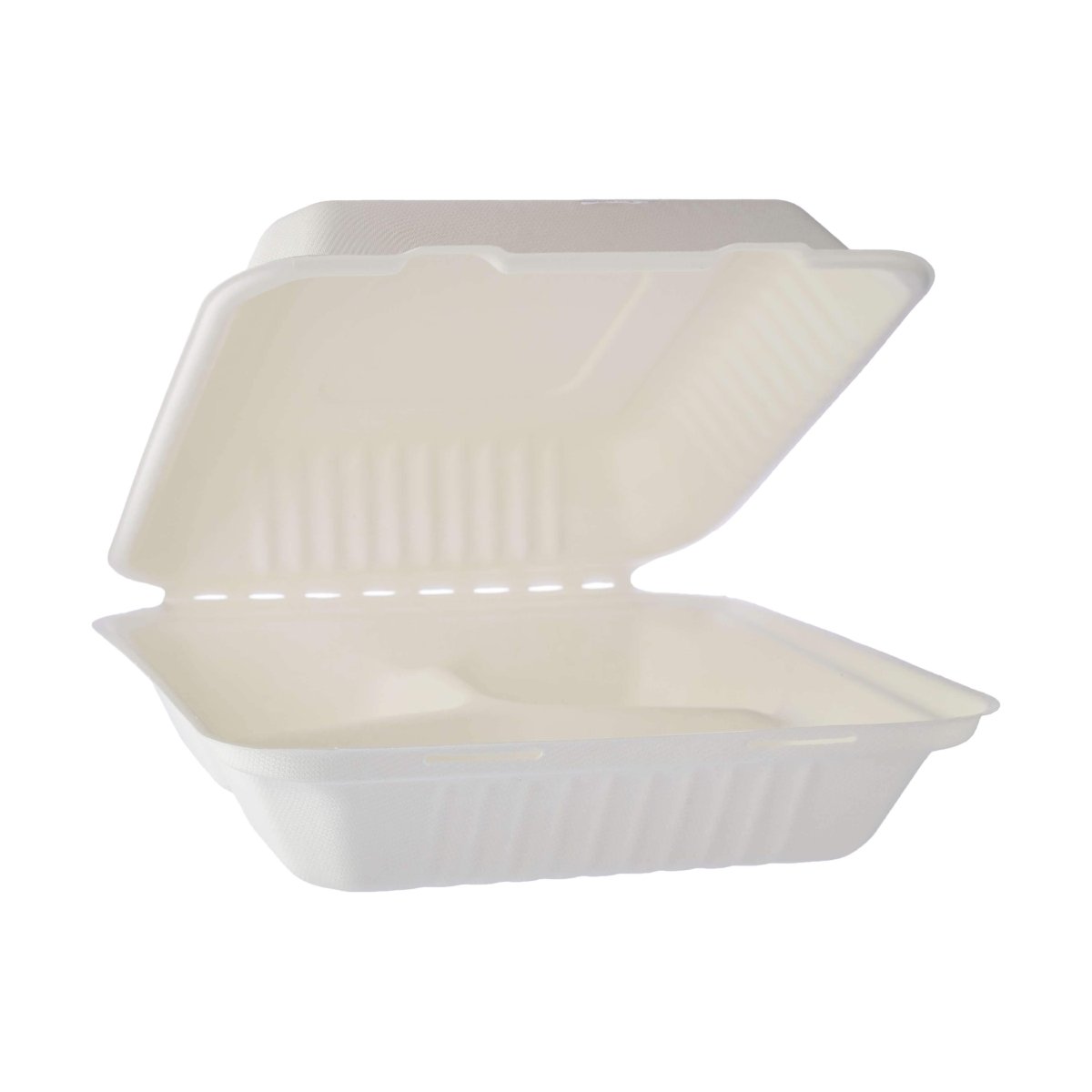 Bio degradable Lunch box in 3 compartment - 200 Pcs - hotpackwebstore.com - Bio - Degradable Products