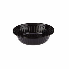 Black Base Heavy Duty Round Container 16 Oz 300 Pieces - hotpackwebstore.com - Black Base Containers