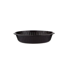 Black Base Heavy Duty Round Container 37 Oz 300 Pieces - hotpackwebstore.com - Black Base Containers