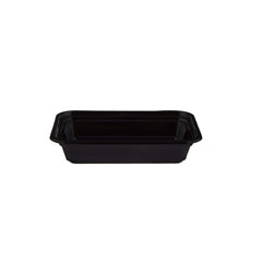 Black Base Rectangular Container - hotpackwebstore.com - Black Base Containers