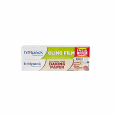 Buy Cling Film Get Baking Paper Roll Free Combo - hotpackwebstore.com - Cling Film