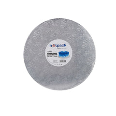 Cake Drum Board Round Silver - hotpackwebstore.com - Baking & Decoration