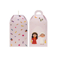 Ramadan Theme Printed Kids Lantern Gift Box With Window - hotpackwebstore.com