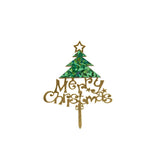 Christmas Cake Topper 1 Piece - hotpackwebstore.com - Baking & Decoration