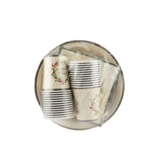 Christmas Design Dinnerware Combo 1 Set - hotpackwebstore.com - Combo Packs
