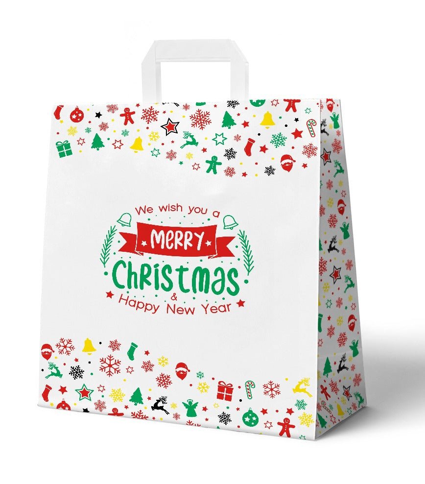 Christmas Edition Printed Paper Bag - hotpackwebstore.com - paper bag