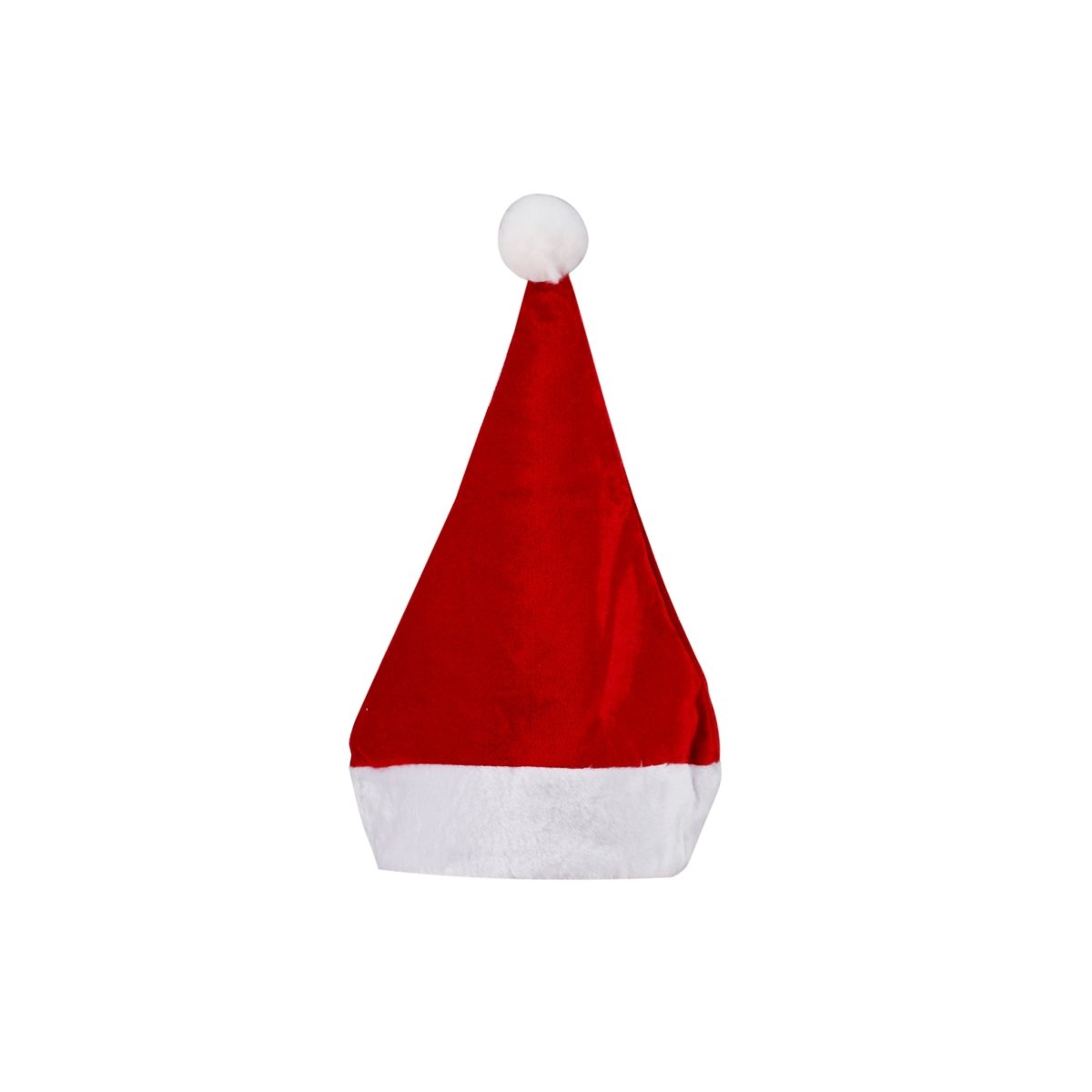 Christmas Santa Hat for Adults 37 x 30 cm 1 Piece - hotpackwebstore.com -