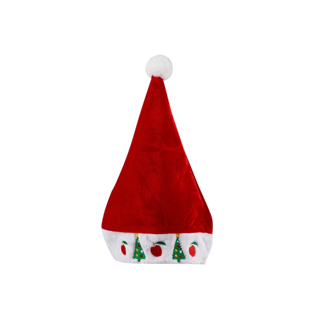 Christmas Santa Hat for Adults 37 x 30 cm 1 Piece - hotpackwebstore.com -