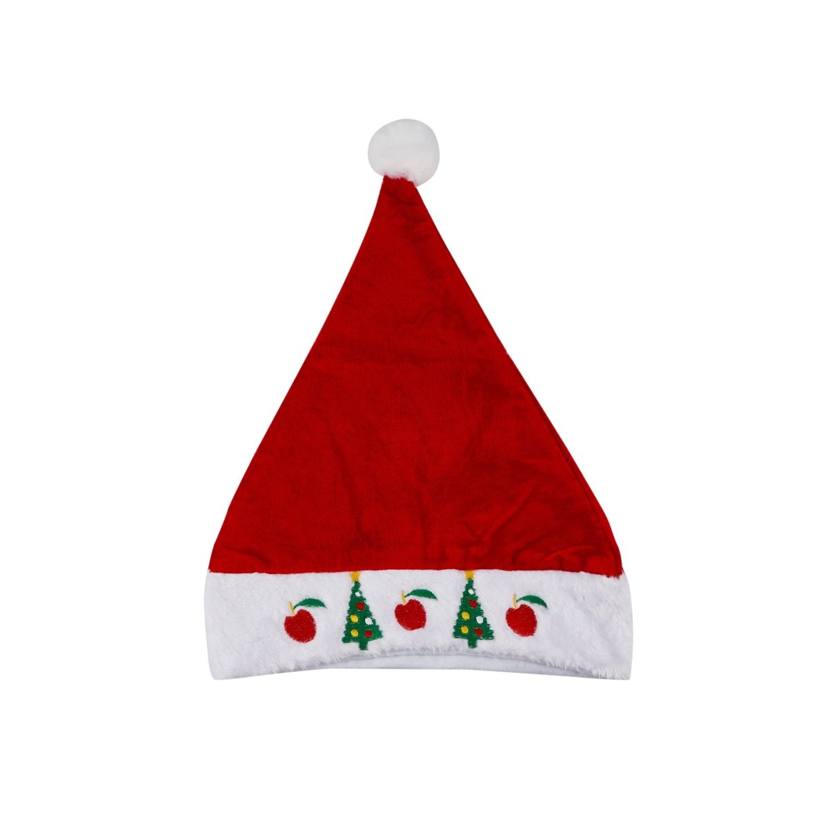 Christmas Santa Hat for Adults 37 x 30 cm 1 Piece - hotpackwebstore.com -