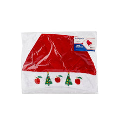 Christmas Santa Hat for Adults 37 x 30 cm 1 Piece - hotpackwebstore.com -