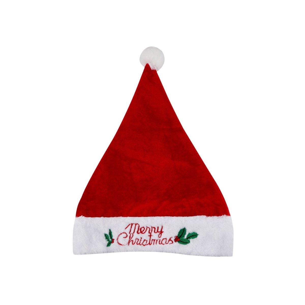 Christmas Santa Hat for Adults 37 x 30 cm 1 Piece - hotpackwebstore.com -