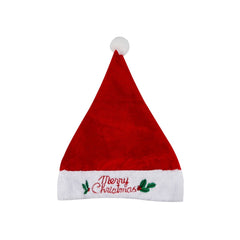 Christmas Santa Hat for Adults 37 x 30 cm 1 Piece - hotpackwebstore.com -