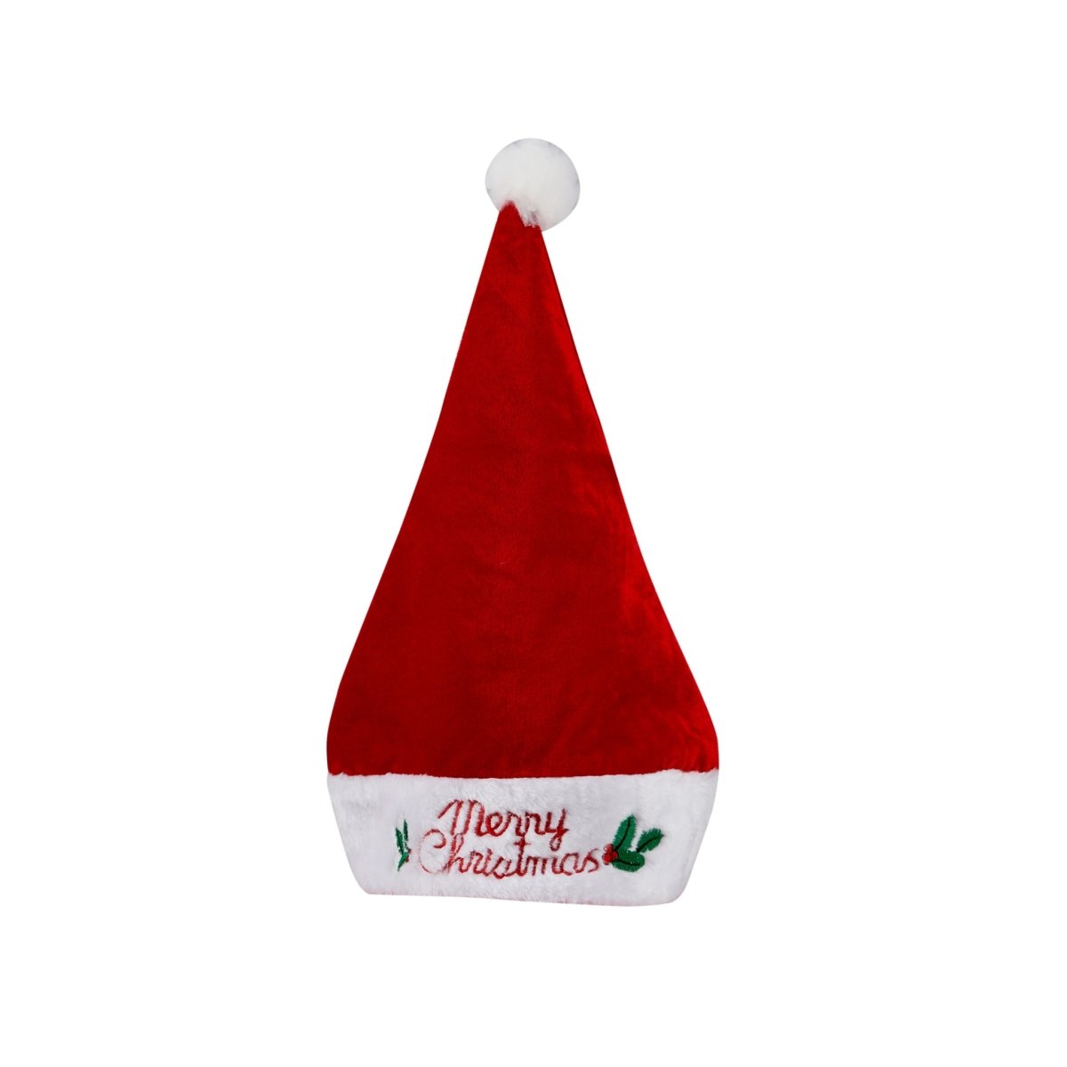 Christmas Santa Hat for Adults 37 x 30 cm 1 Piece - hotpackwebstore.com -