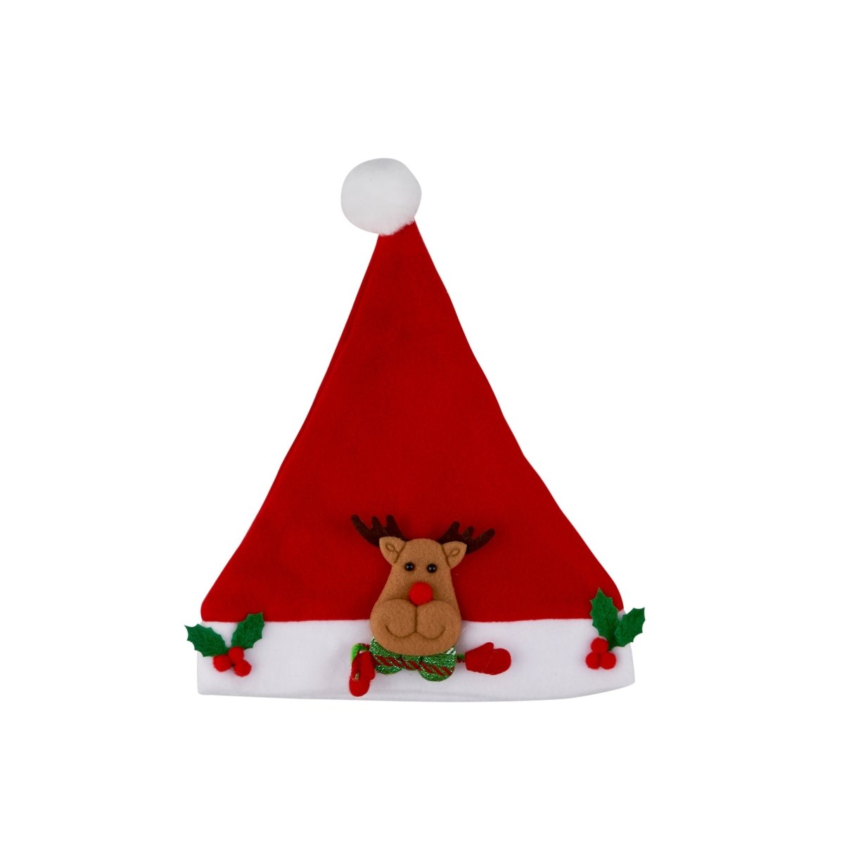 Christmas Santa Hat For Kids 32x 25 cm 1 Piece - hotpackwebstore.com -