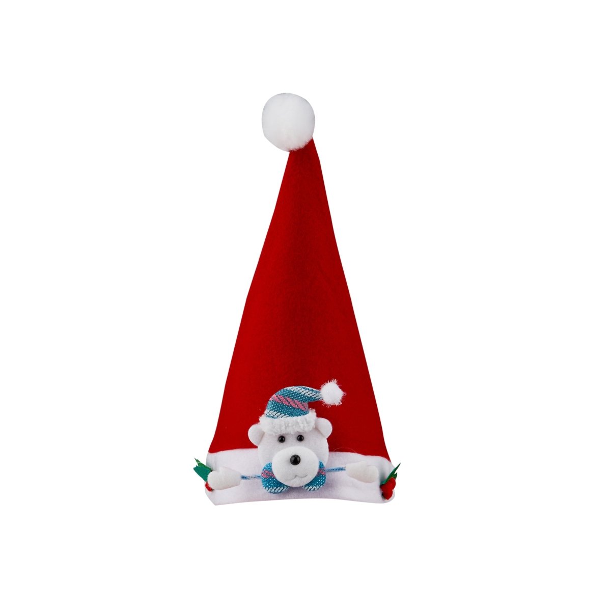 Christmas Santa Hat For Kids 32x 25 cm 1 Piece - hotpackwebstore.com -