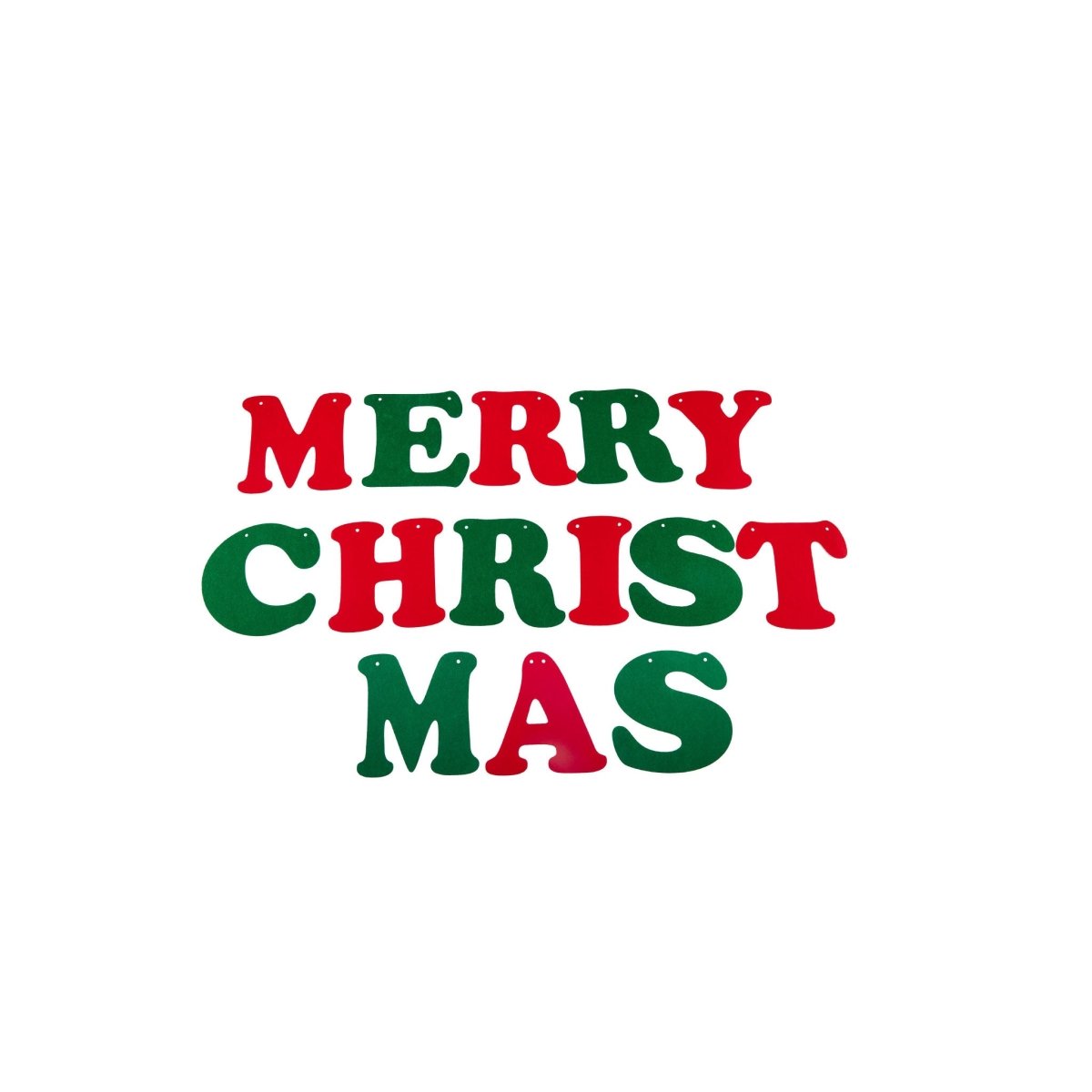 Christmas Theme Banner 15 x 15cm - hotpackwebstore.com -