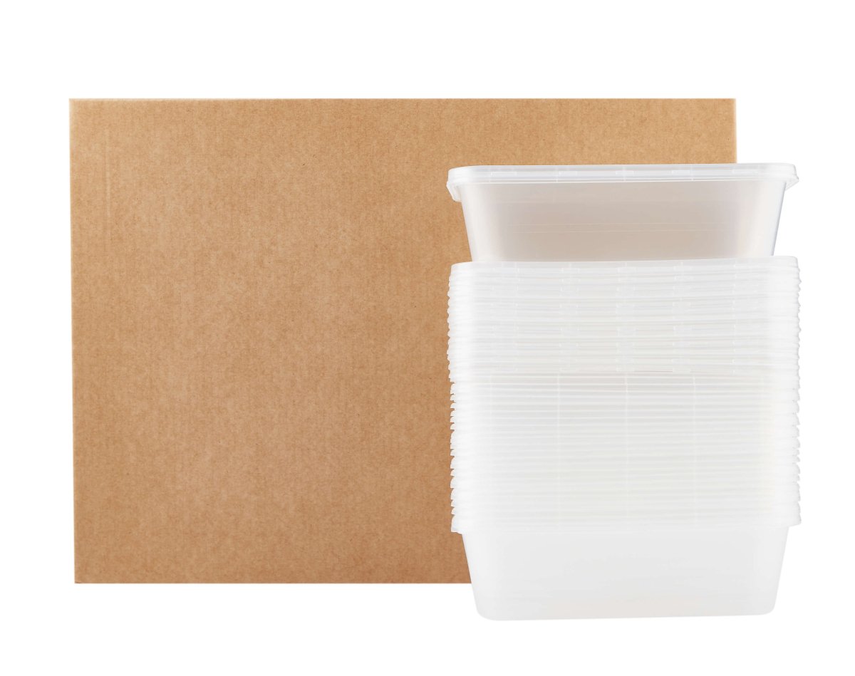 Clear Microwave Container With Lid - hotpackwebstore.com - Microwavable Containers