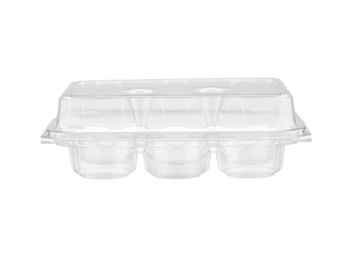 Clear PET Muffin/ Cupcake Tray 250 Pieces - hotpackwebstore.com - Muffin Trays