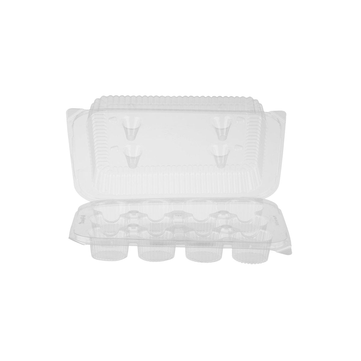 Clear PET Muffin/ Cupcake Tray 250 Pieces - hotpackwebstore.com - Muffin Trays