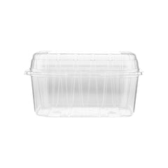 Clear PET Punnet Hinged Container - hotpackwebstore.com - Plastic Products