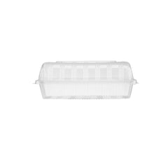 Clear Rectangle Hinged Container - hotpackwebstore.com - Hinged Containers