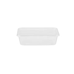 Clear Rectangle Microwave Container - hotpackwebstore.com - Microwavable Containers