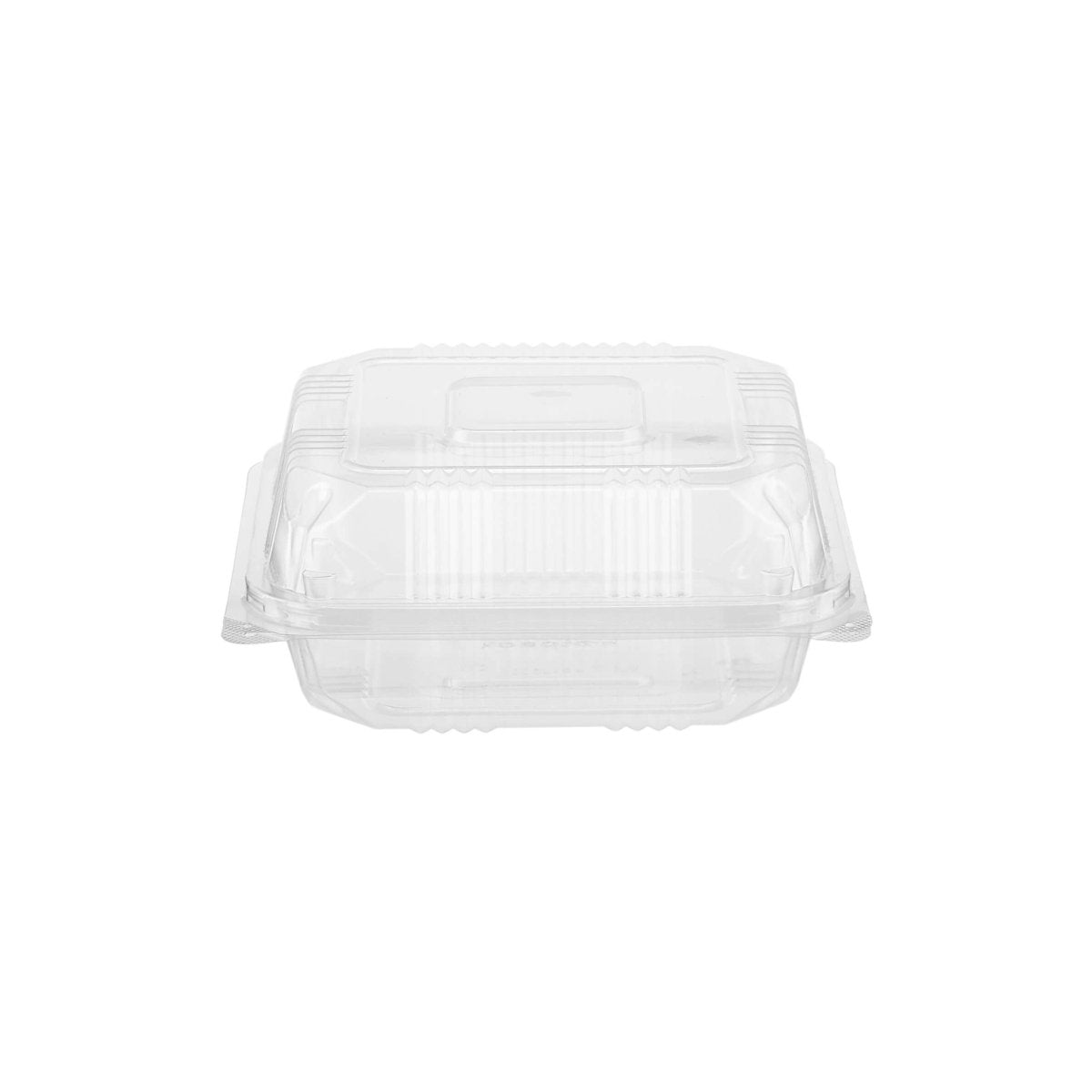 Clear Square Hinged Box - hotpackwebstore.com - Hinged Boxes
