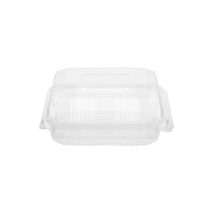 Clear Square Hinged Box - hotpackwebstore.com - Hinged Boxes