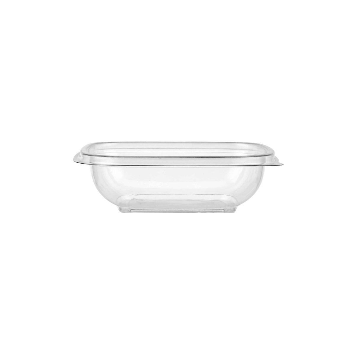 Clear Square Salad Container With Lid - hotpackwebstore.com - Salad Bowls