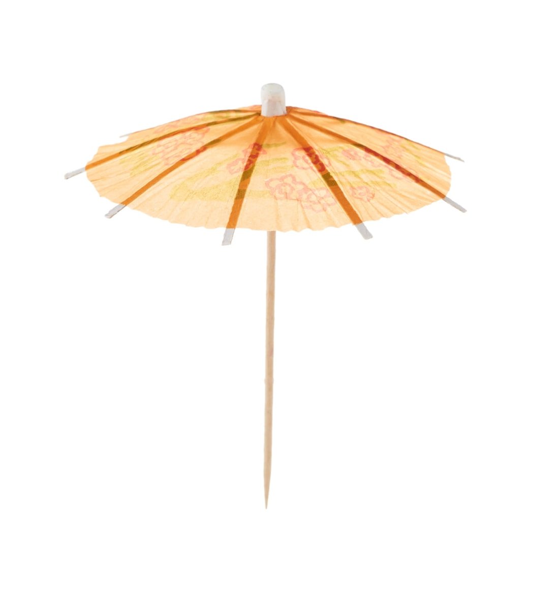 Cocktail Umbrella Picks Multicolour 144 Pieces - hotpackwebstore.com - Wooden Products