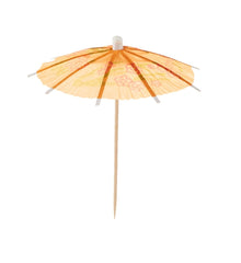 Cocktail Umbrella Picks Multicolour 144 Pieces - hotpackwebstore.com - Wooden Products