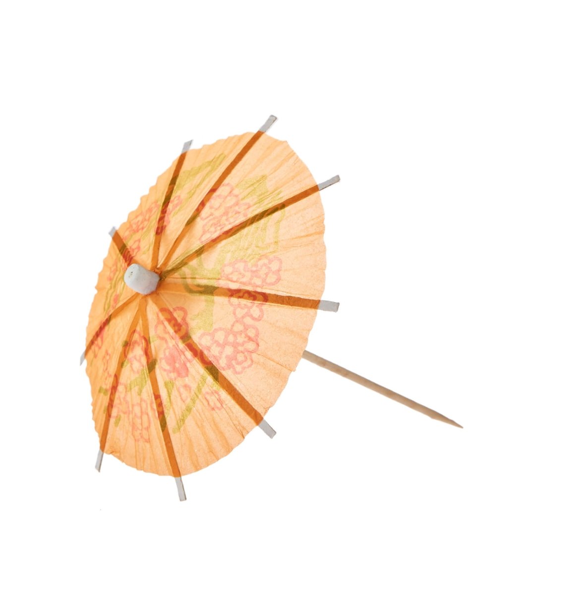 Cocktail Umbrella Picks Multicolour 144 Pieces - hotpackwebstore.com - Wooden Products