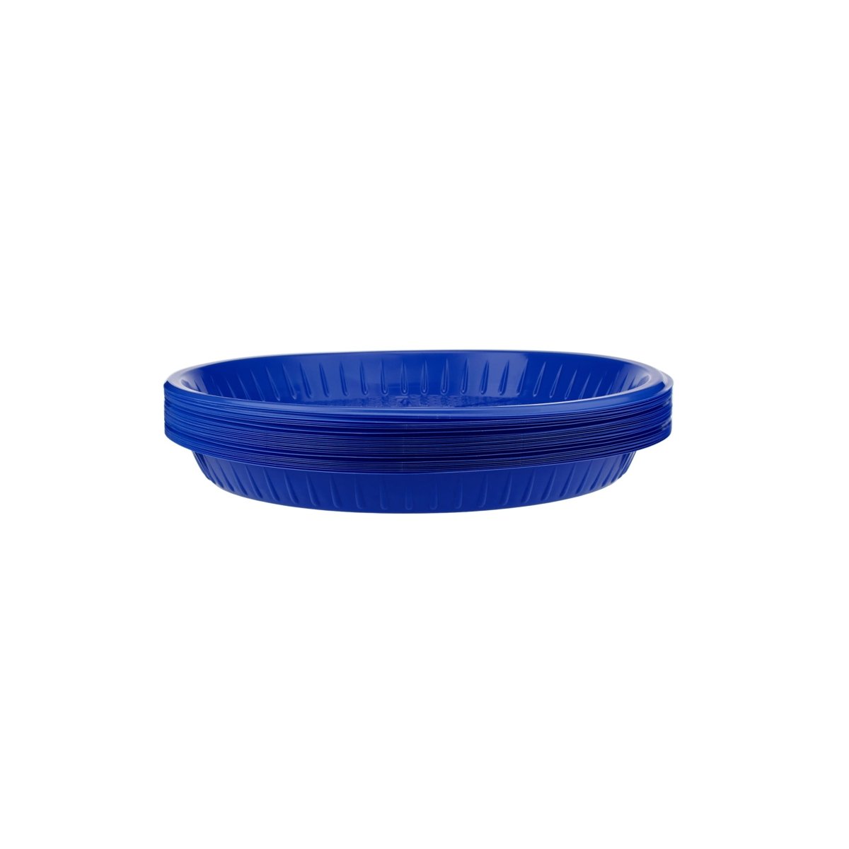 Colored Round Plastic Plate - hotpackwebstore.com - Plastic Plates