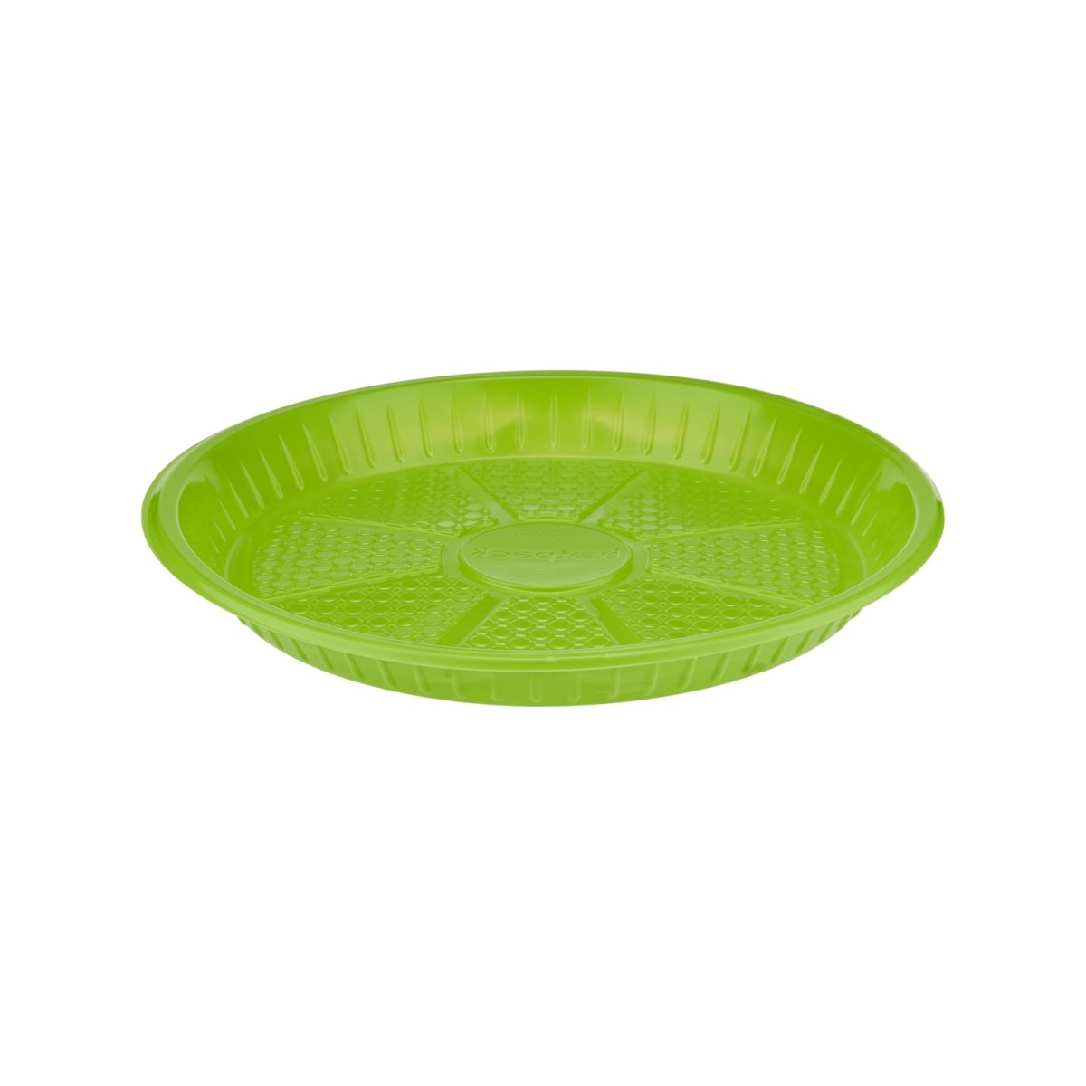 Colored Round Plastic Plate - hotpackwebstore.com - Plastic Plates