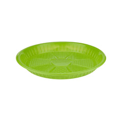 Colored Round Plastic Plate - hotpackwebstore.com - Plastic Plates