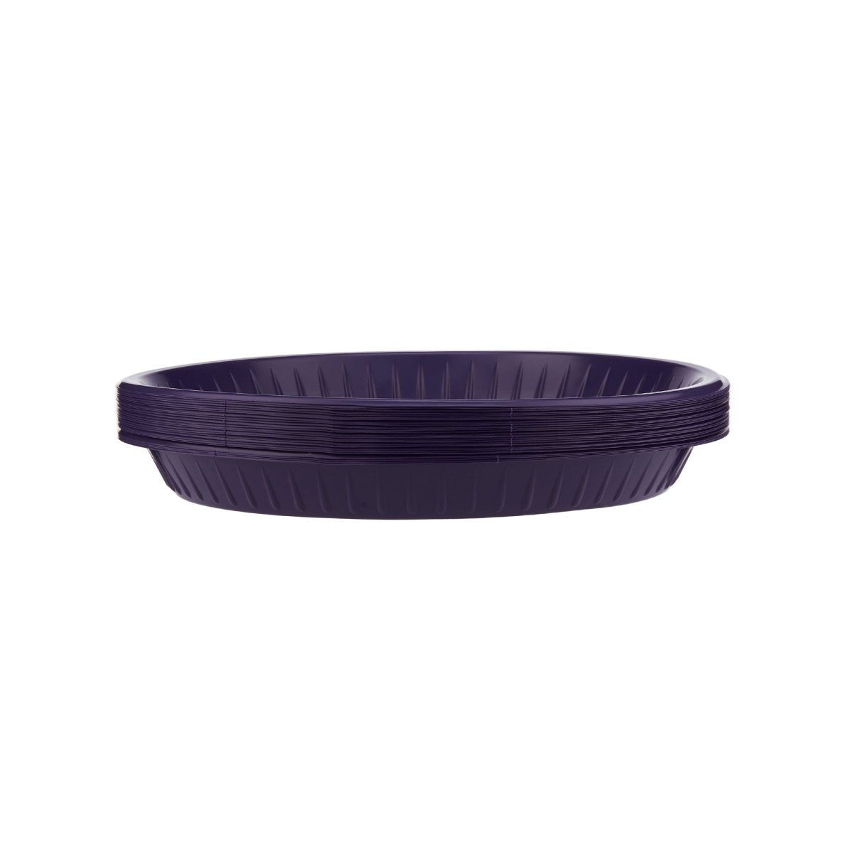 Colored Round Plastic Plate - hotpackwebstore.com - Plastic Plates