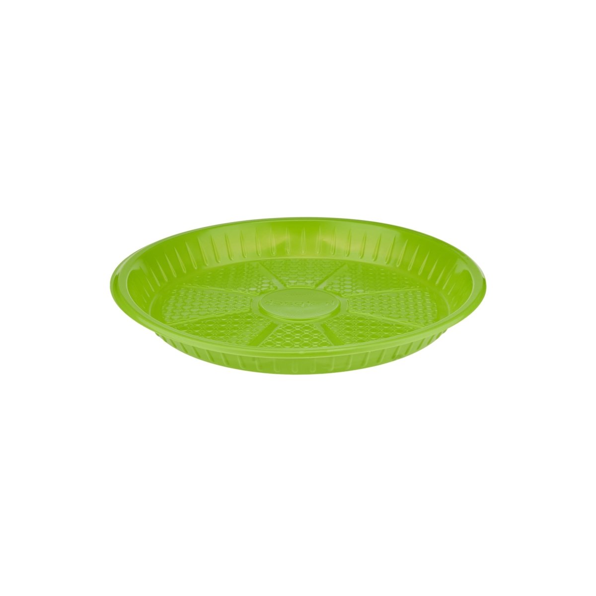 Colored Round Plastic Plate - hotpackwebstore.com - Plastic Plates