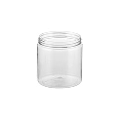 Cookie Plastic Jar with Silver Lid - hotpackwebstore.com - Cookies Bottles