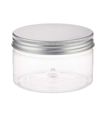 Cookie Plastic Jar with Silver Lid - hotpackwebstore.com - Cookies Bottles