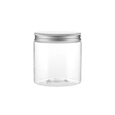 Cookie Plastic Jar with Silver Lid - hotpackwebstore.com - Cookies Bottles
