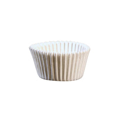 Cupcake Baking Liner Cups White - hotpackwebstore.com - Baking & Decoration