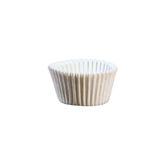 Cupcake Baking Liner Cups White - hotpackwebstore.com - Baking & Decoration