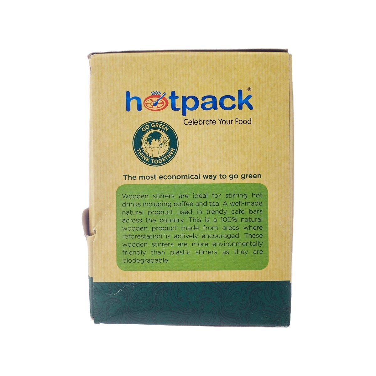 Disposable Wooden Coffee Stirrer - hotpackwebstore.com - Wooden Coffee Stirrer