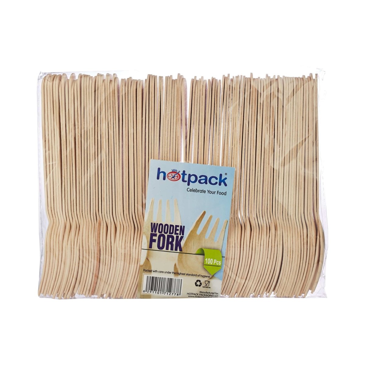 Disposable Wooden Fork - hotpackwebstore.com - Wooden Cutlery