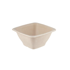 Eco - Friendly Square Container With Lid - hotpackwebstore.com - Bio - Degradable Bowls