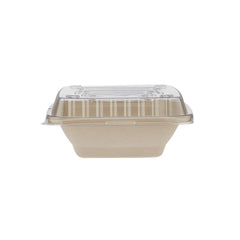 Eco - Friendly Square Container With Lid - hotpackwebstore.com - Bio - Degradable Bowls