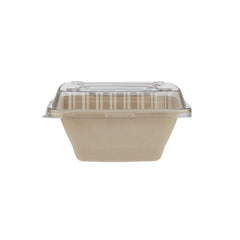 Eco - Friendly Square Container With Lid - hotpackwebstore.com - Bio - Degradable Bowls