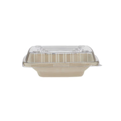Eco - Friendly Square Container With Lid - hotpackwebstore.com - Bio - Degradable Bowls